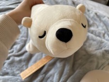 Large polar bear plush toy |