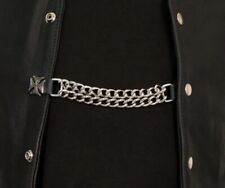 Iron Cross Waistcoat Vest Extender for Leather Waistcoats x 2