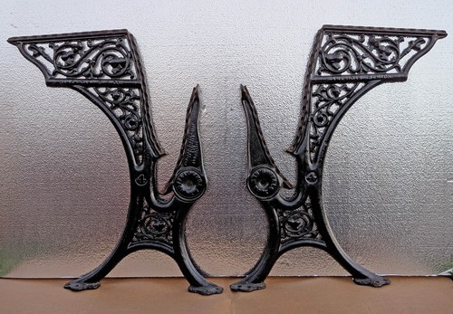 Pair antique vintage old - pair,