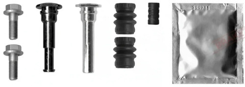 Brake caliper guide kit