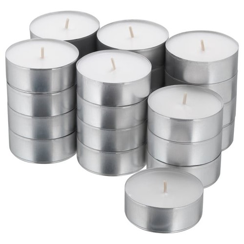 Unscented tea light - unscented, candles