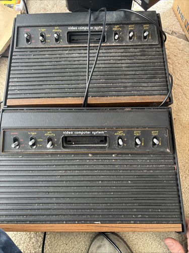 Atari 2600 woody console only - console,