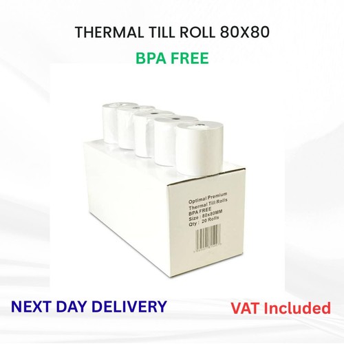 Thermal till rolls - 80, 80mm