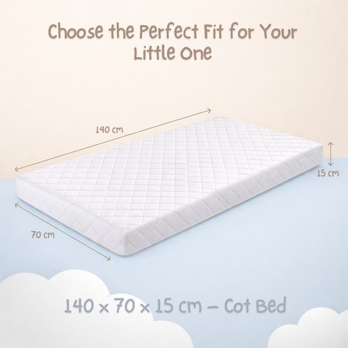 15cm thick waterproof cot bed - 15cm,