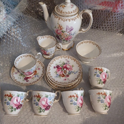Vintage bone china crown - bone,
