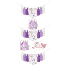 Half Birthday Highchair Banner