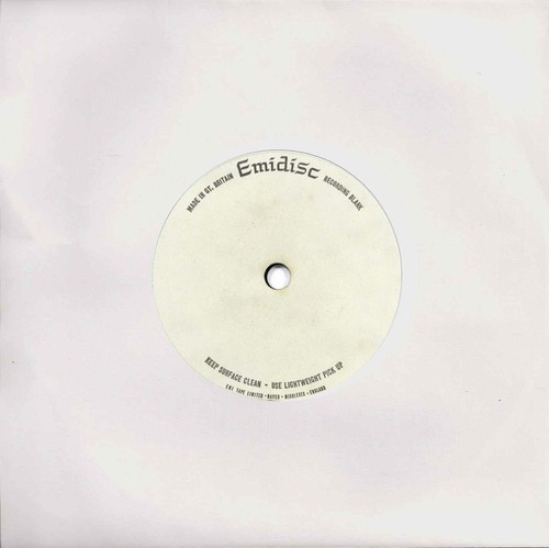 Beatles blank emi acetate - beatles,