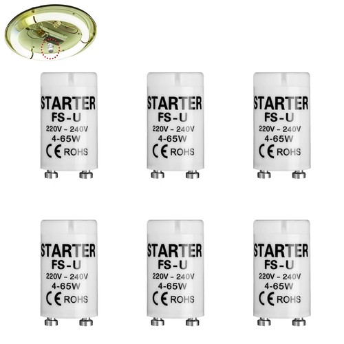 6pcs fluorescent light starter - 6pcs,
