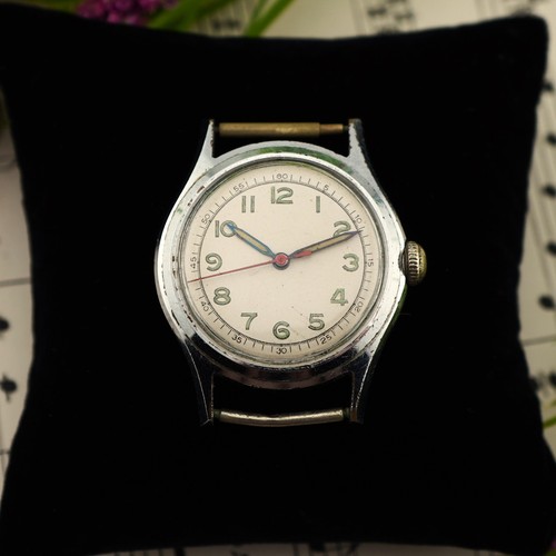 Wwii swiss military watch - military,