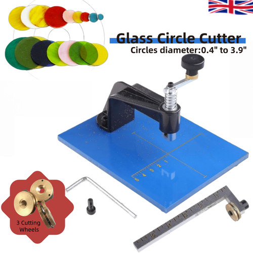 Glass circle cutting - glass,