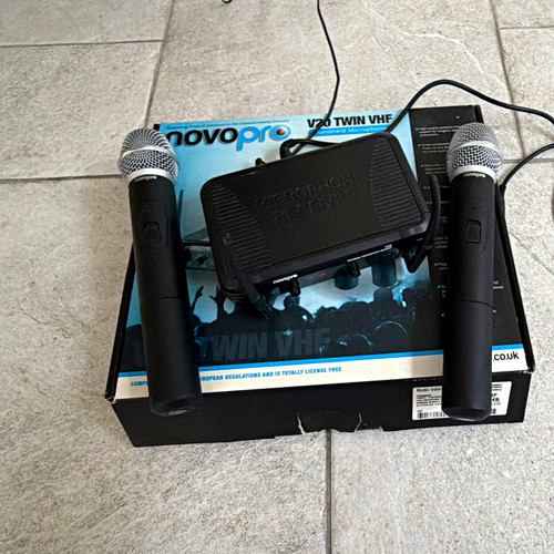 Novopro v20 twin vhf - novopro,