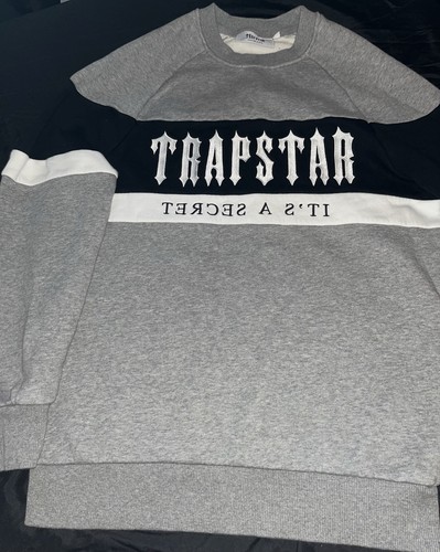 Trapstar grey jumper - jumper, size