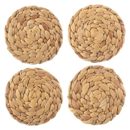 Water hyacinth coasters set - water,