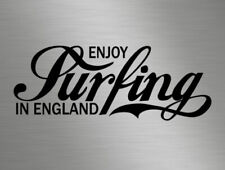 Cola Enjoy Surfing England vinyl decals stickers surf day van camper surfers vw