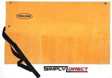 12 Pocket Canvas Tool Roll Bag