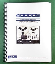 Akai 4000DS Instruction