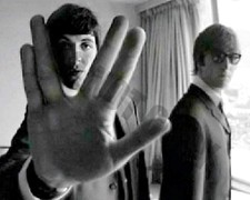 BEATLES STAR TREK McCARTNEY LENNON SPOCK Image Is Blurring Wall Art 8x10 Photo
