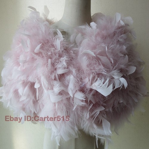 Real ostrich feather - real, fur
