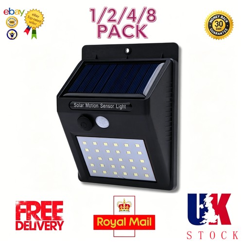 8pack led solar outdoor - 8pack,