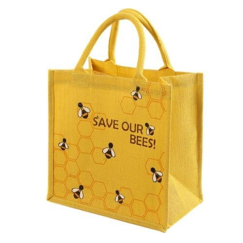 Yellow save our - our, jute