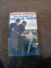 THE MYSTERY OF THE BLUE TRAIN by Agatha Christie hardback Book
