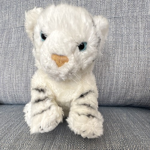 White tiger plush soft - white,