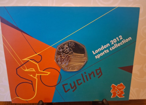 Royal mint 2012 olympic 50p - royal,