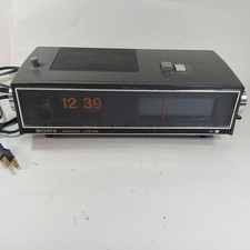 Vintage Sony TFM-C620W Clock