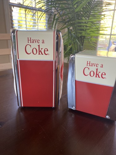Vintage coca cola napkin - (2), coca-cola