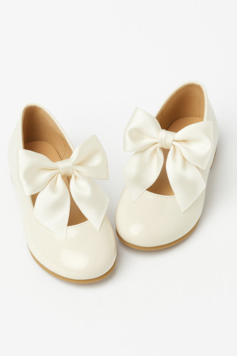 Flower girl communion shoes - flower,