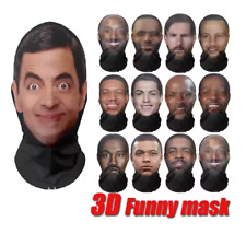 3D CR7 Messi Seamless Mask