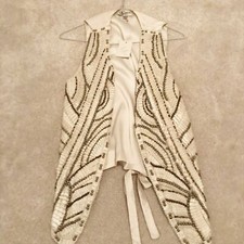 Designer white trendy funky