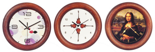 Pack wall clocks dolls - clocks,,