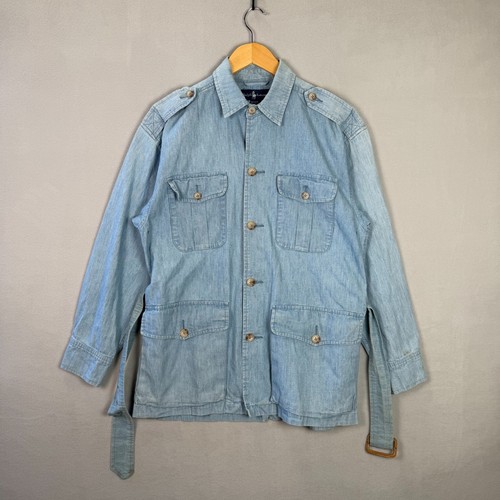Vtg ralph lauren safari jacket - safari,