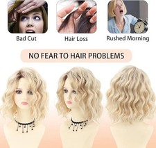 Platinum Blonde Wigs for Women