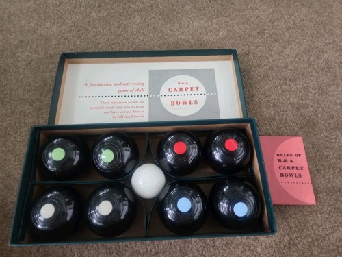 Vintage carpet bowls iob - vintage,