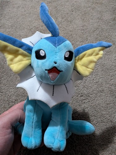 Pokemon vaporeon stuffed wct - pokemon,