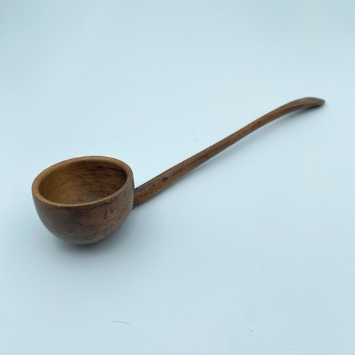 English georgian treen ladle - english,