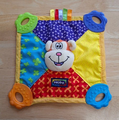 Nuby monkey crinkle teether - nuby,