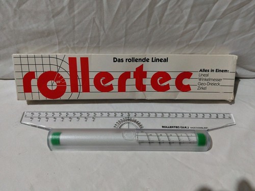 Rollertec rolling ruler 30cm - rolling,