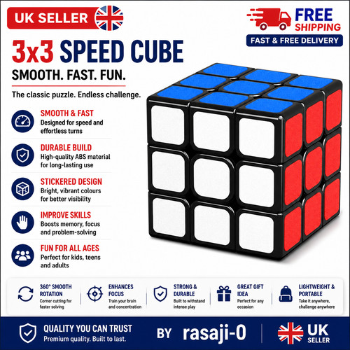 Rubik cube 3x3 classic - rubik’s,