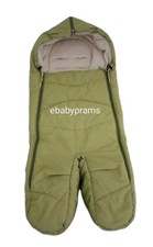 Stokke xplory stroller split leg footmuff / Cosytoes in green