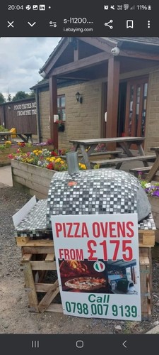 Pizza oven fire bricks base - oven,