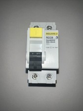Square D 63A 30mA Dom63R30 Double Pole 2 Module RCCB RCD 63 Amp
