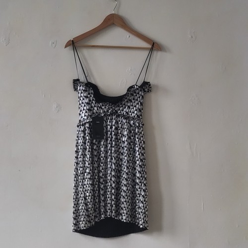 Zara black silver scoop - black,