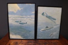 C E Turner Spitfire Prints WW2