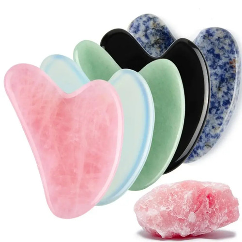 Natural jade gua sha - sha, face