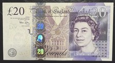 Old Twenty £20 Pound Note
