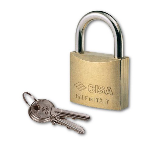 Padlock 60mm cisa open shackle - 60mm,