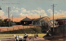 BRISTOL, CT, RAILROAD STATION